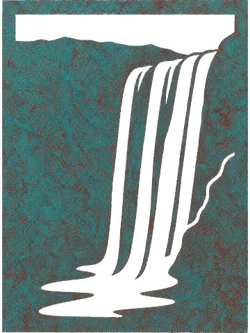Turquoise Patina Abstract, Verdigris Patina