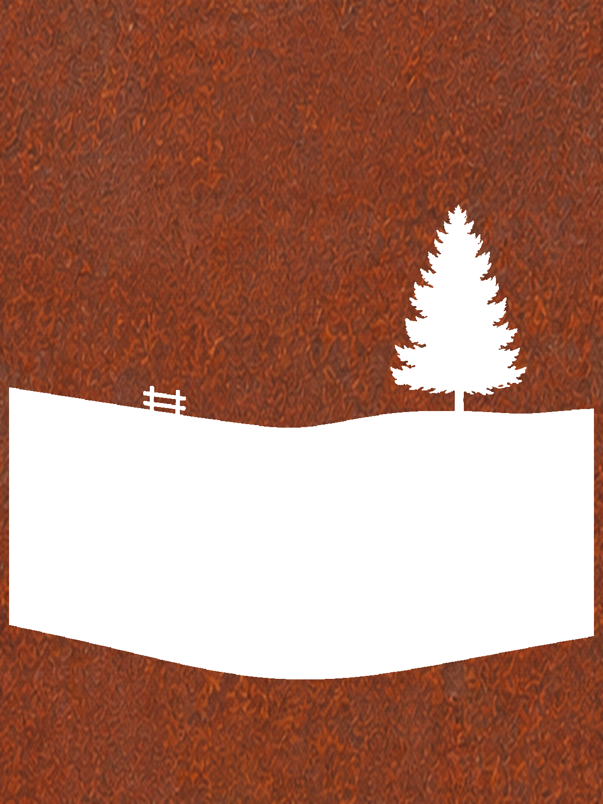 Umber Textured Abstract, Rust Patina