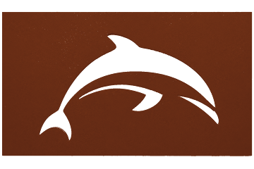 Rust-Toned Dolphin Arc