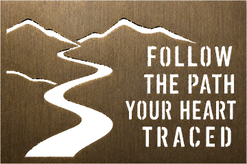 Follow Your Heart Trail, Bronze 