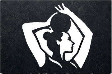 Shadow Dancer Textured Canvas, Black