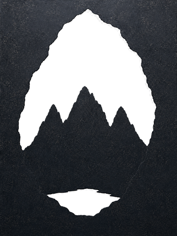Monochrome Mountain Passage, Black