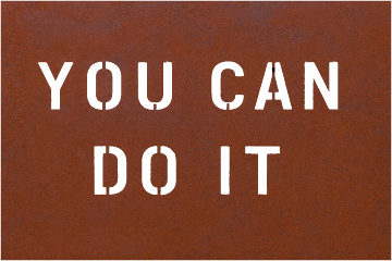 You Can Do It