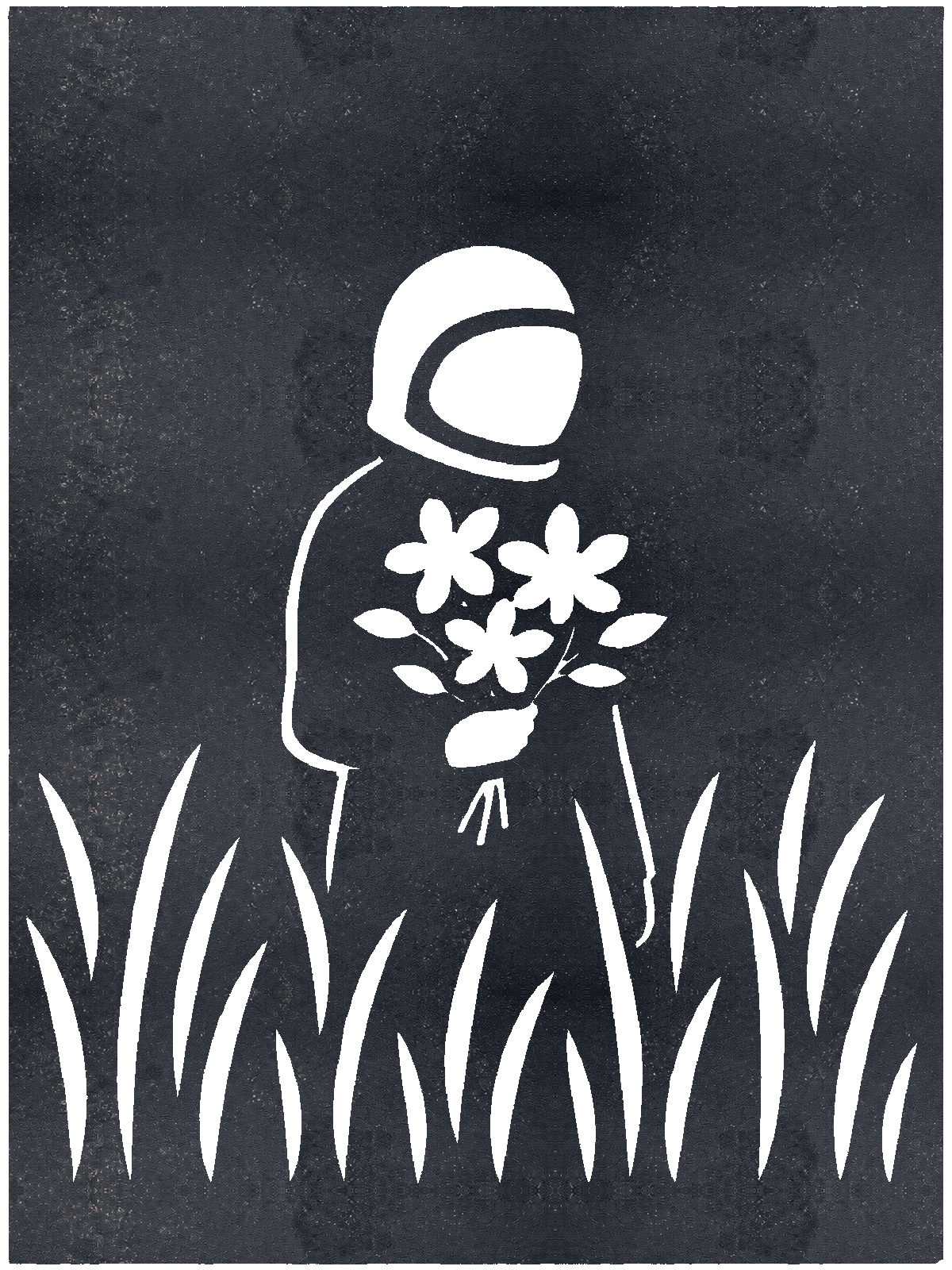 Dark Textured Symmetry, Black