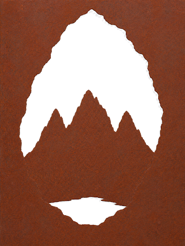 Mountain Arch Canvas, Rust Patina 