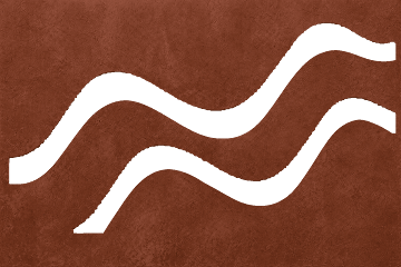 Horizontal Rust Wave Abstract