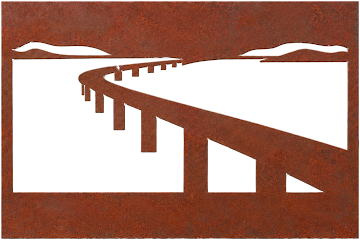 Copper Span in Shadow