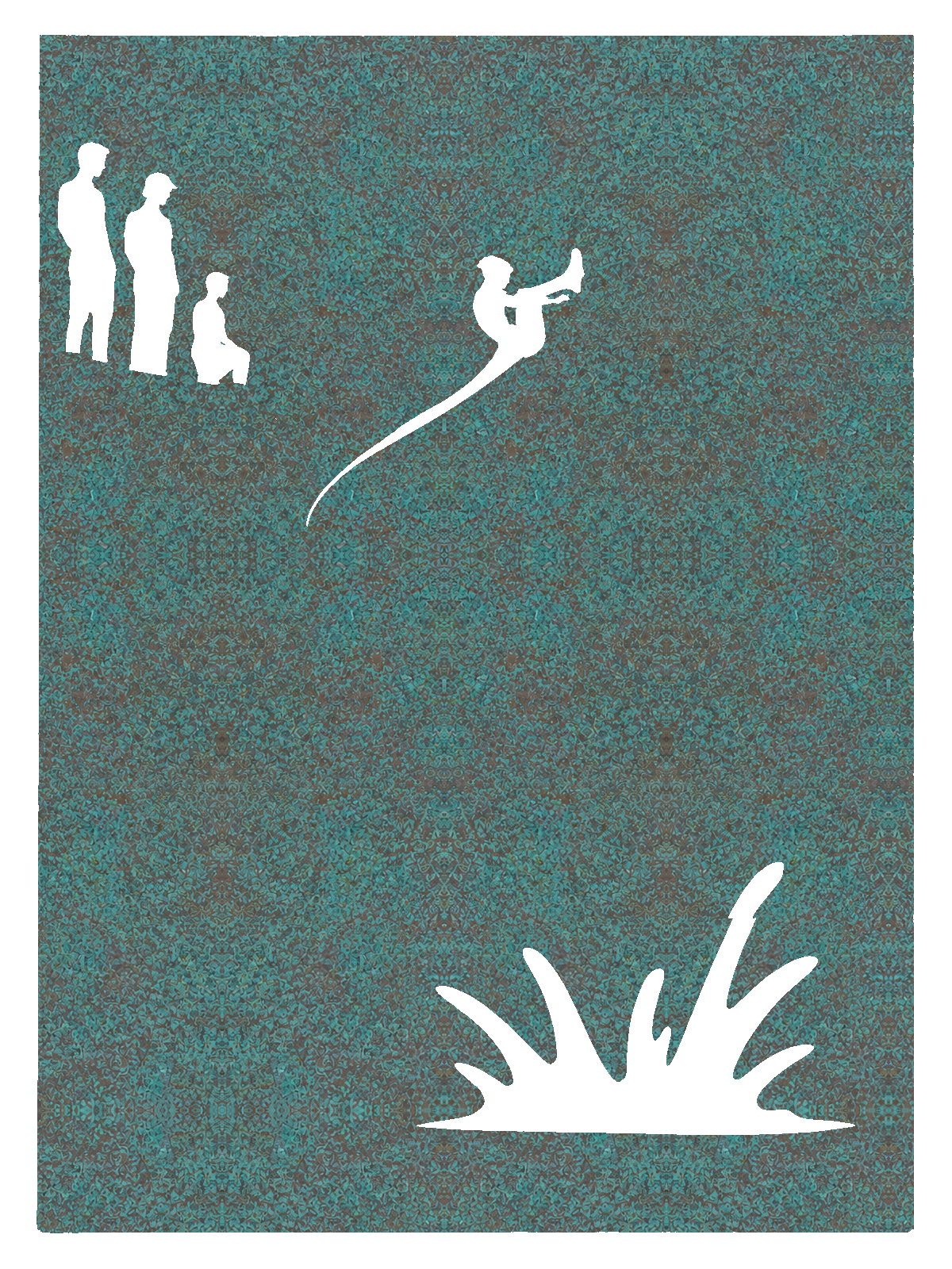 Pattern Canvas, Verdigris Patina