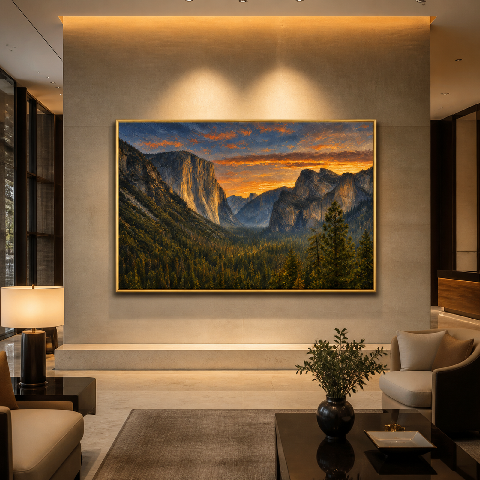 Golden Valley Sunset