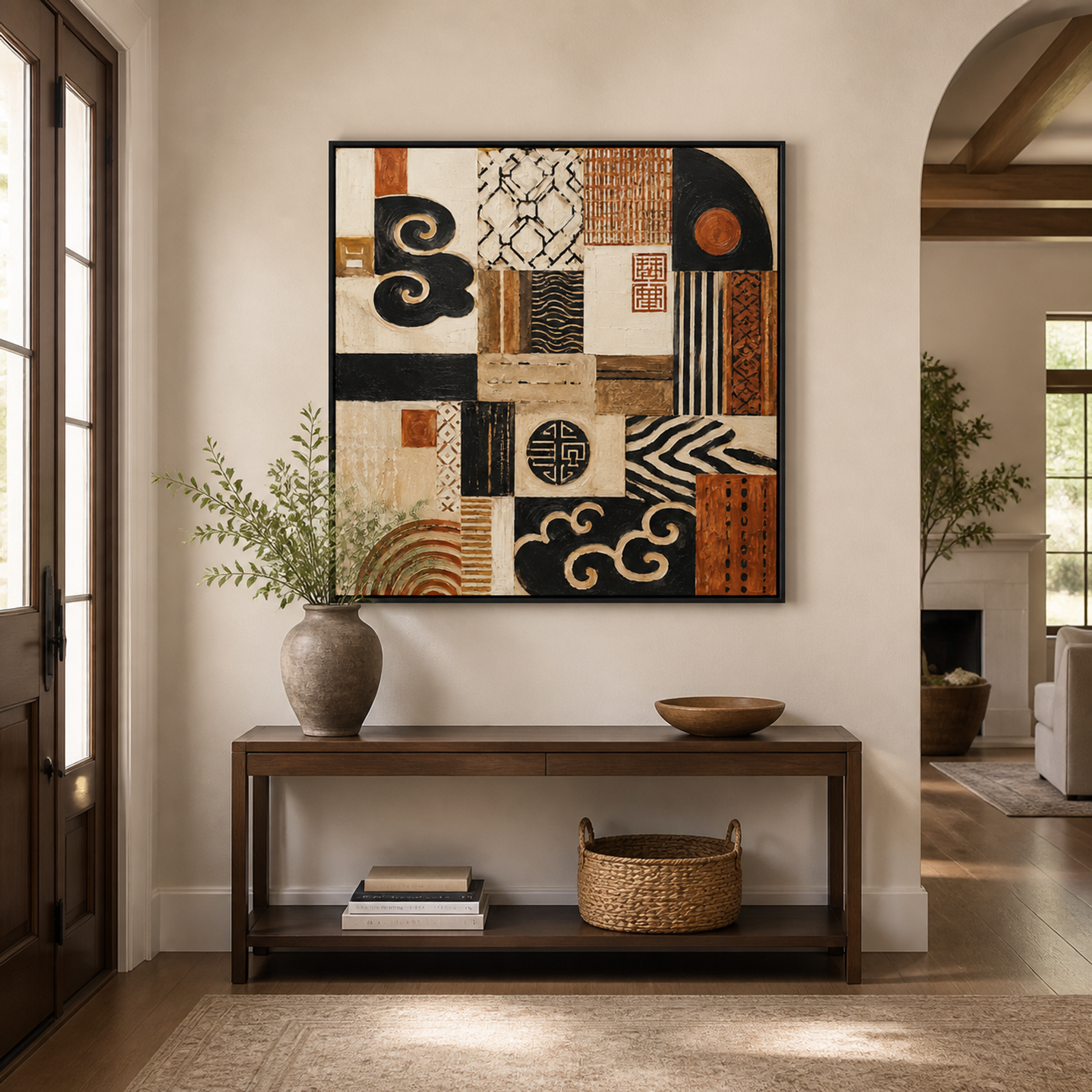 Zen Geometric Earth Patterns