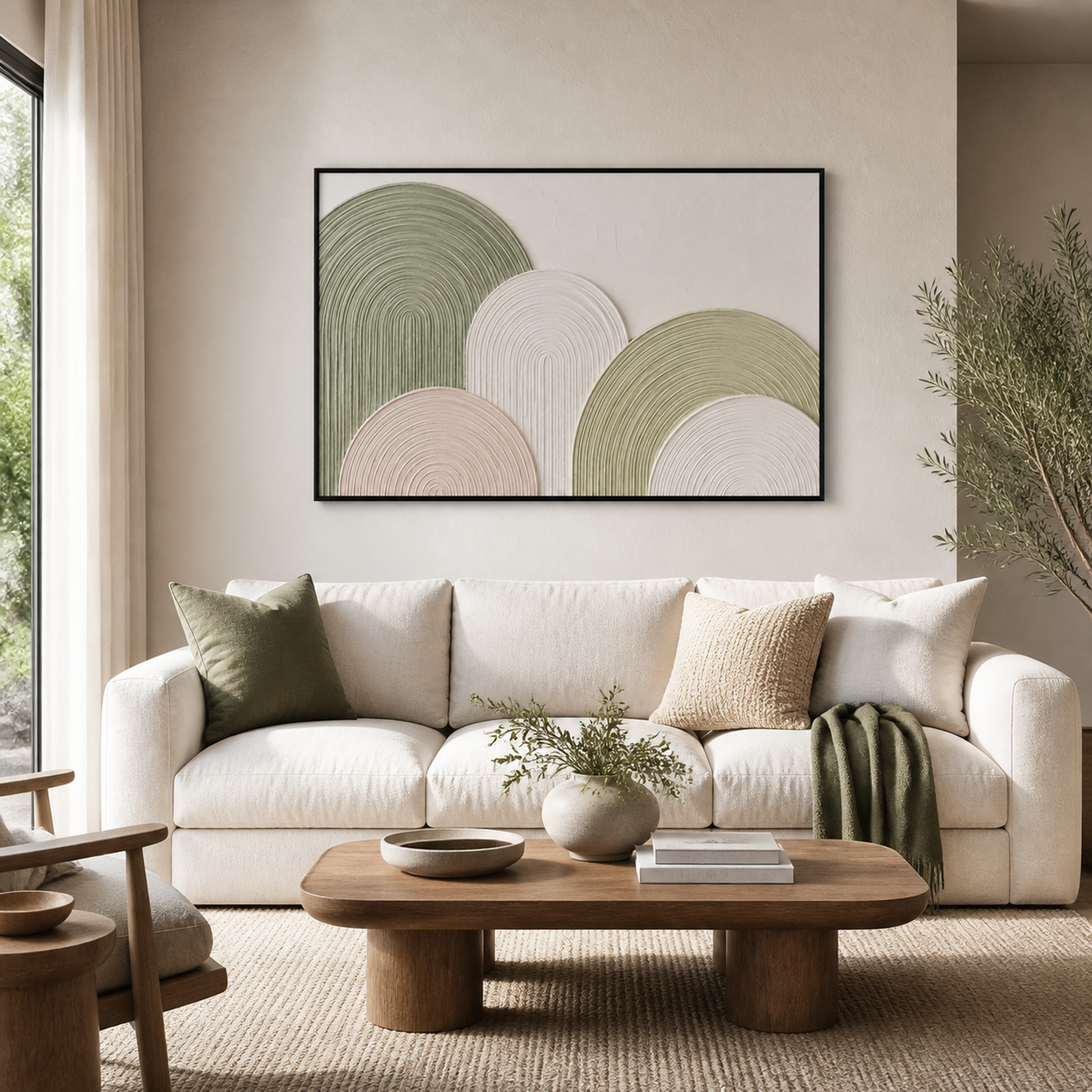 Serene Textured Arches