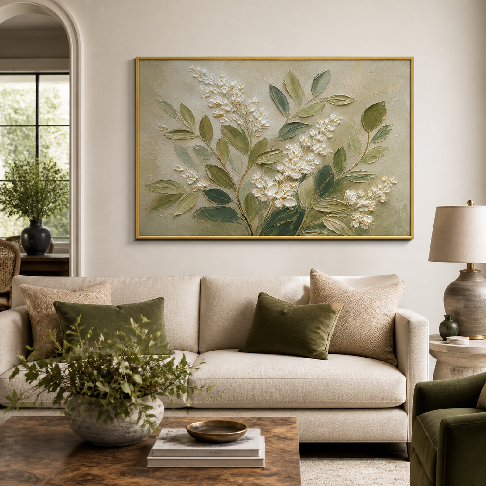 Serene Botanical Blossoms