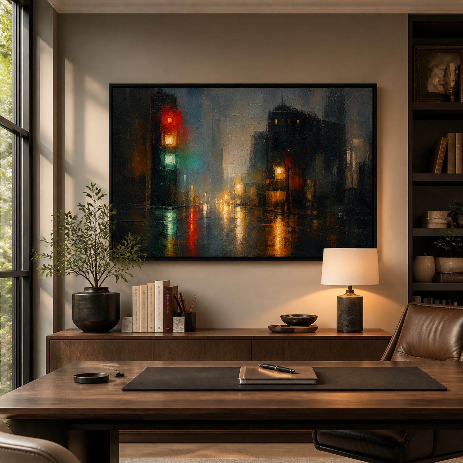 Rainy City Lights