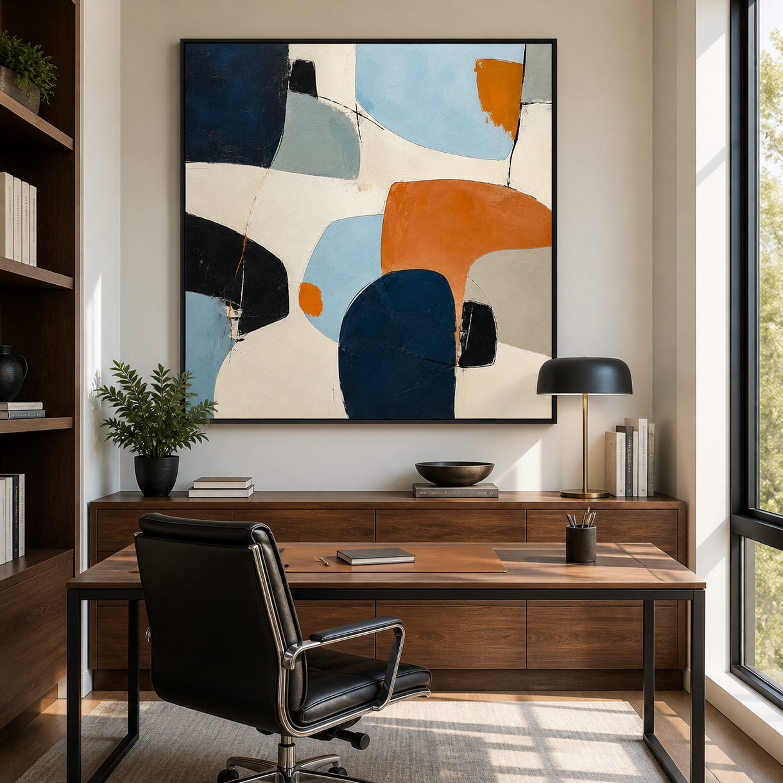 Modern Abstract Color Blocks