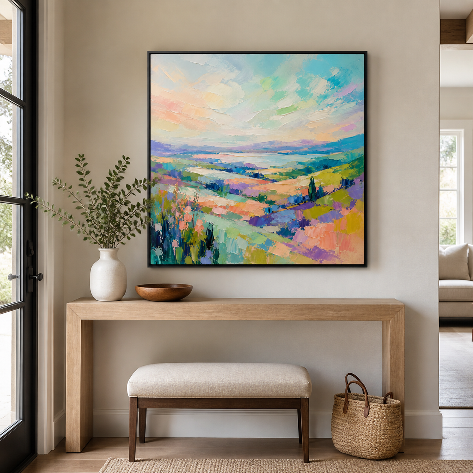 Pastel Valley Horizon
