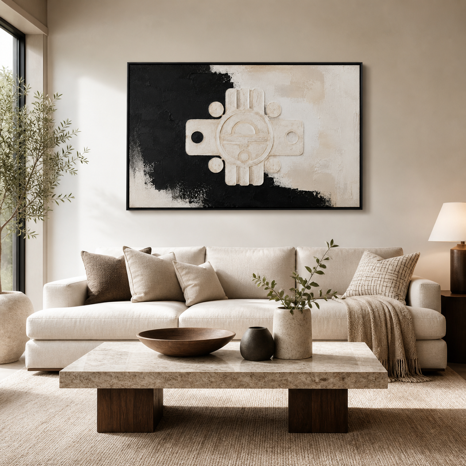 Textured Ivory Totem Geometry