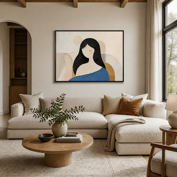 Serene Modern Muse