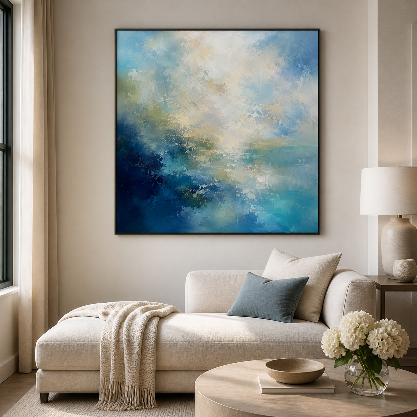 Coastal Light Abstract