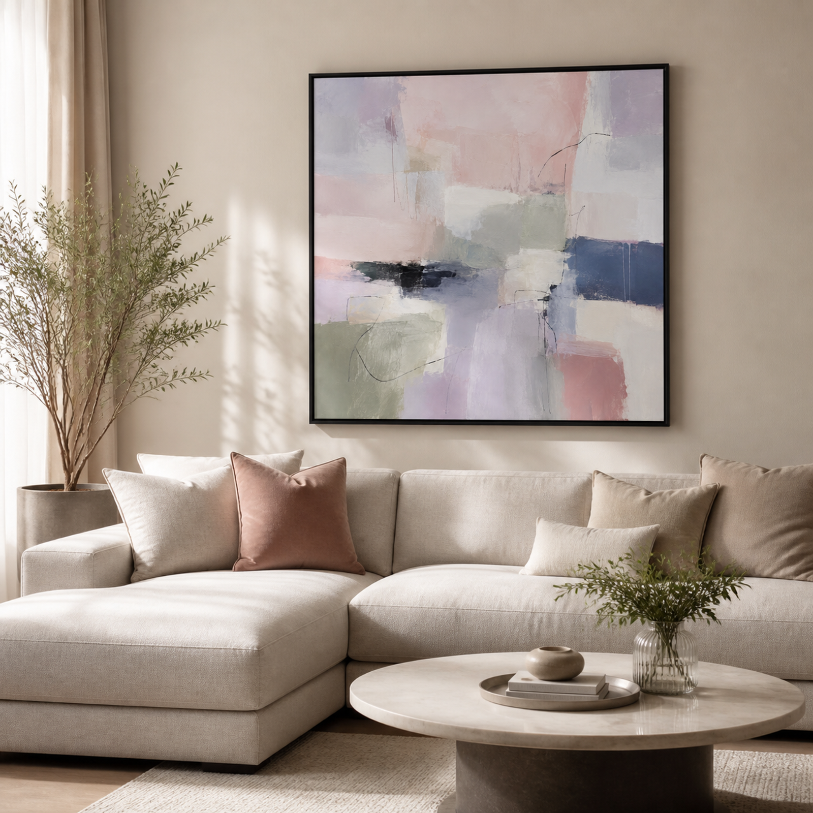 Soft Pastel Abstract