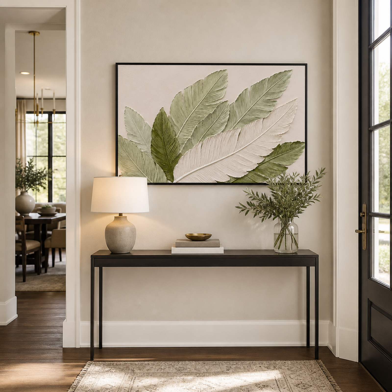Serene Botanical Leaves