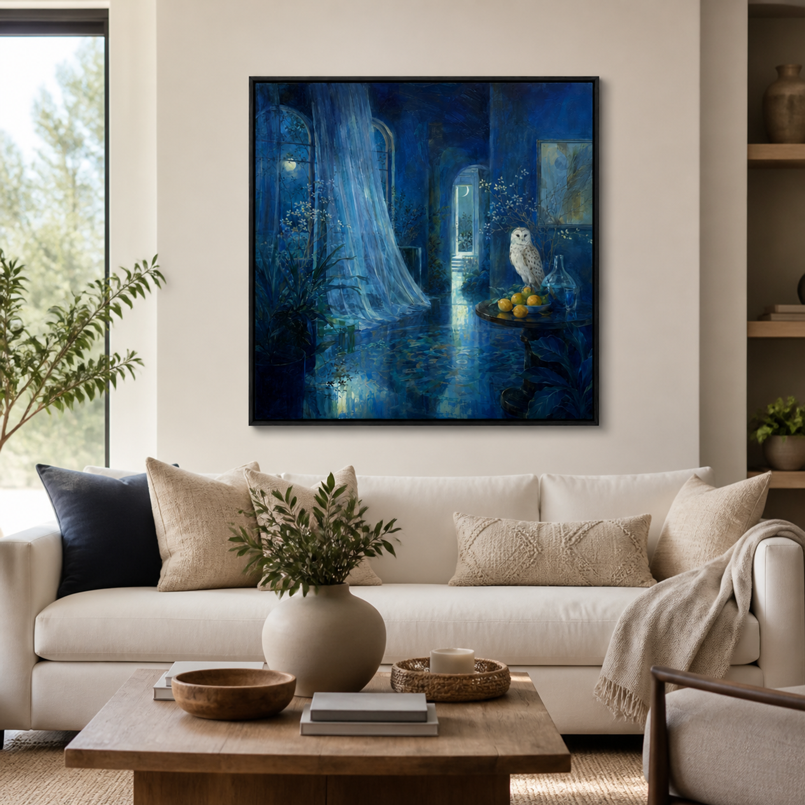 Moonlit Owl Conservatory