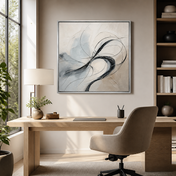 Serene Abstract Flow