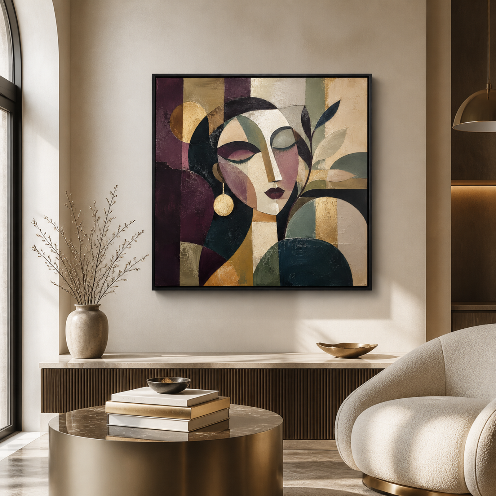 Elegant Abstract Muse