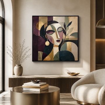 Elegant Abstract Muse