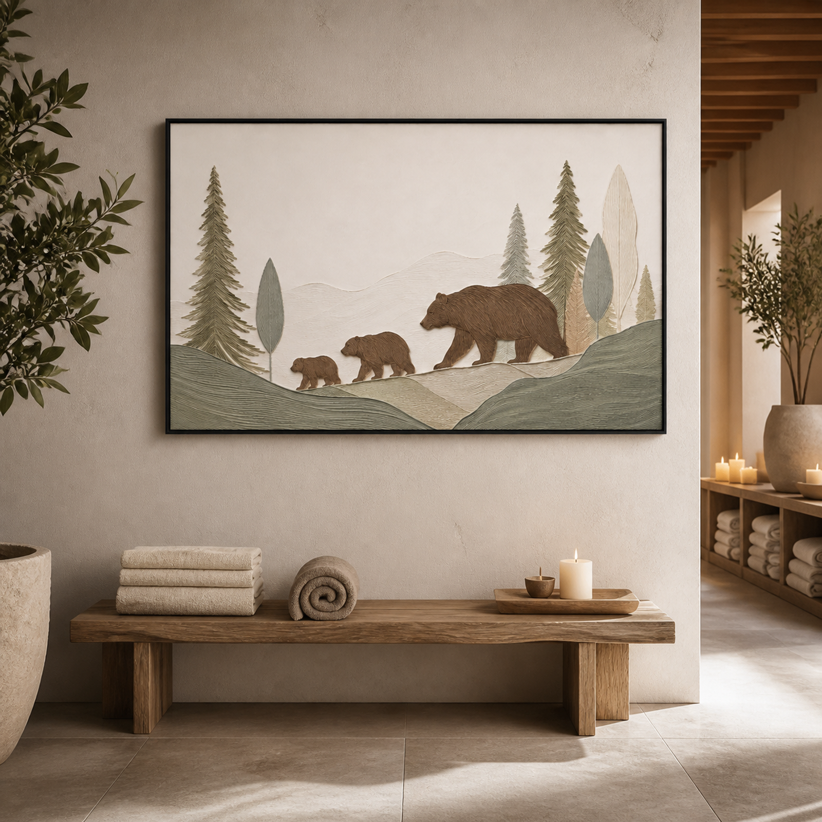 Woodland Bear Family