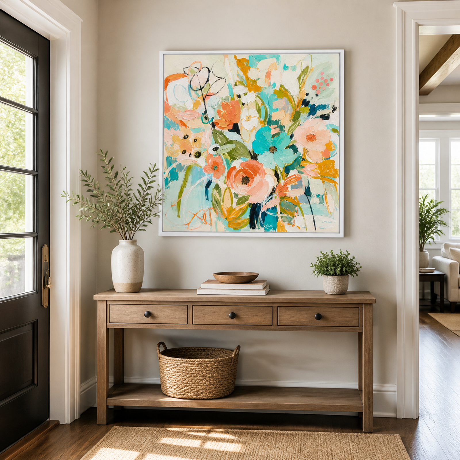 Blooming Abstract Garden