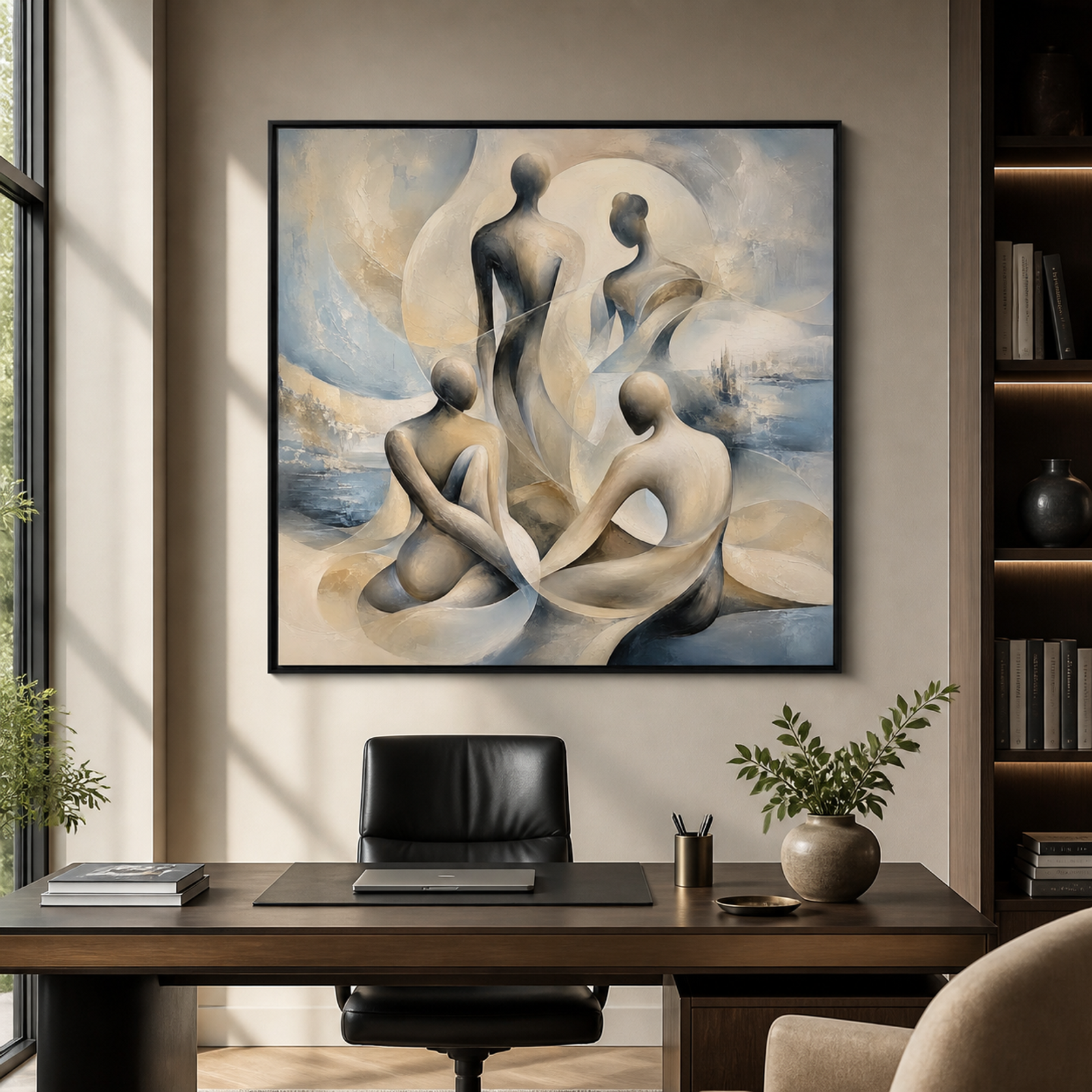 Serene Abstract Figures