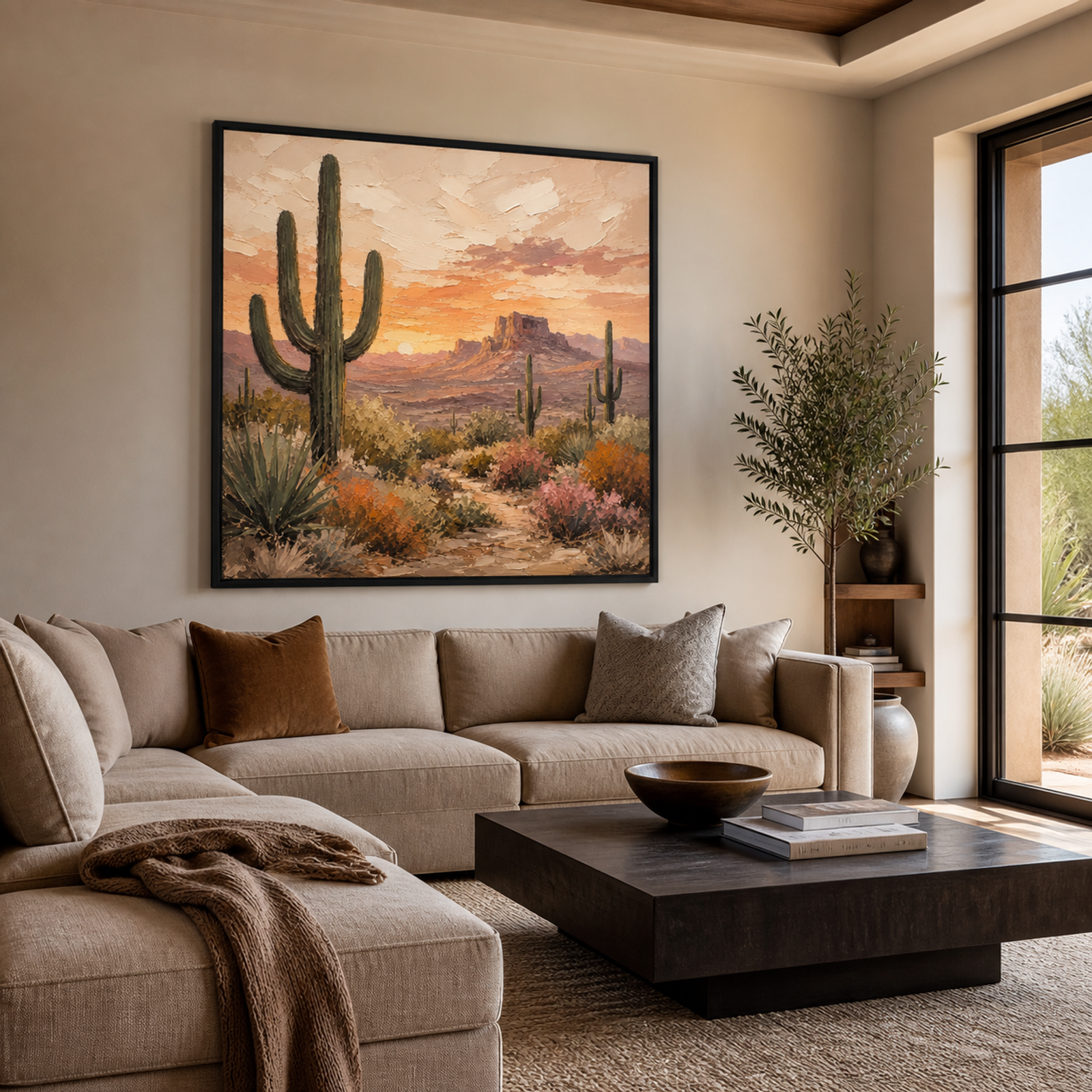 Desert Sunset Cactus