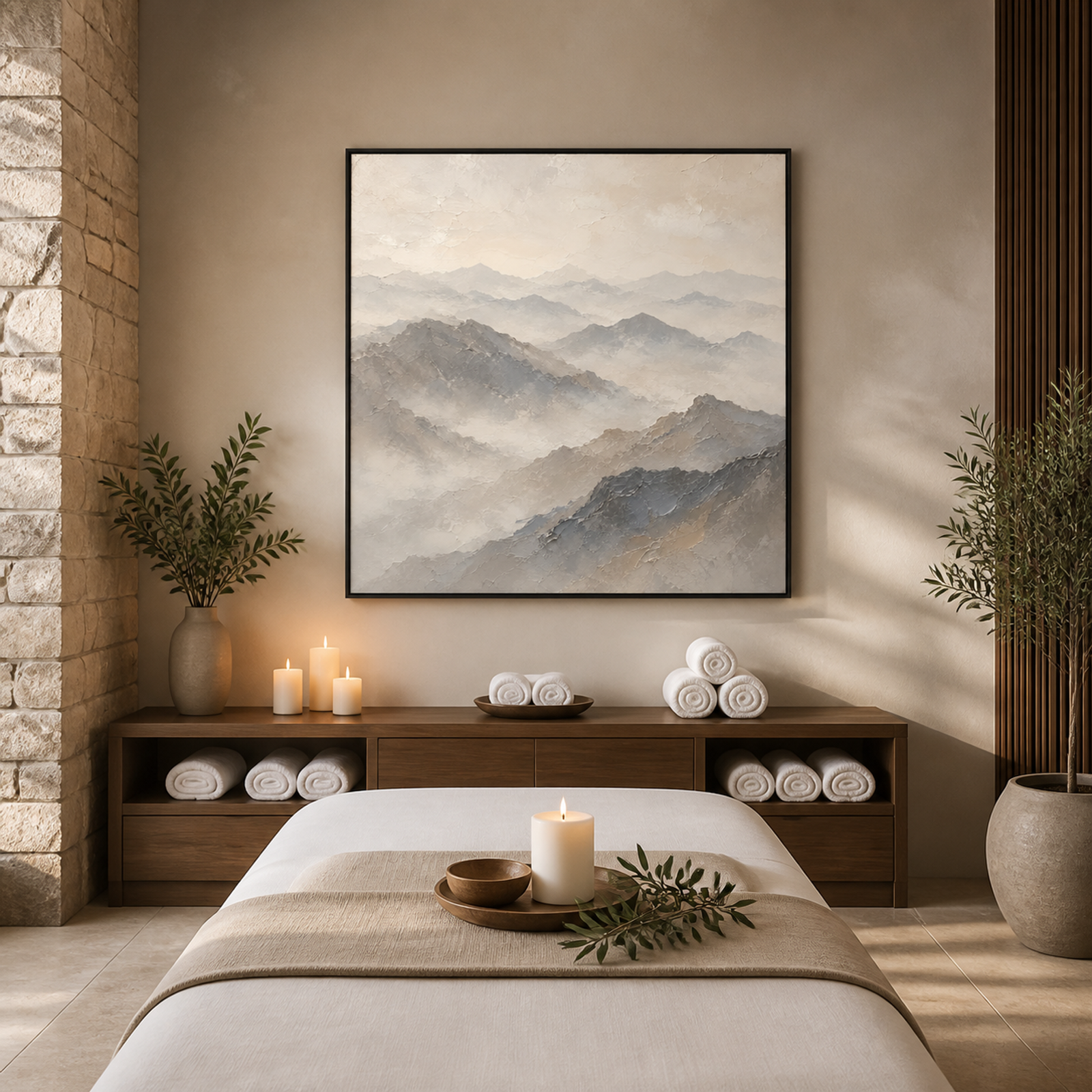 Serene Mountain Mist
