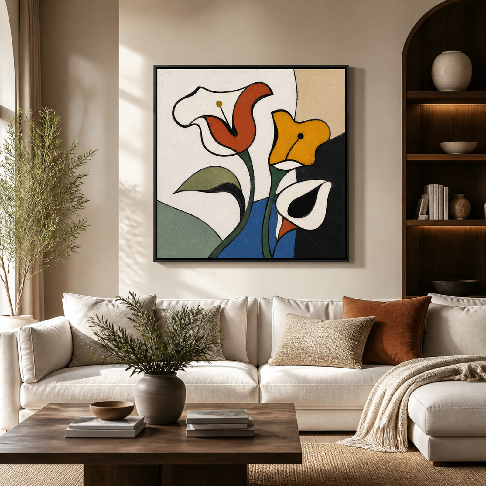 Modern Abstract Florals
