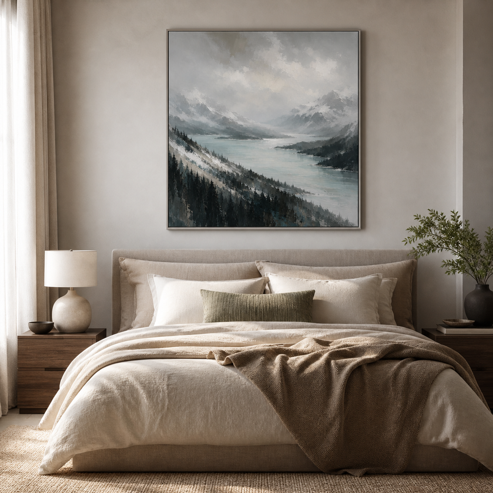 Serene Alpine Lake