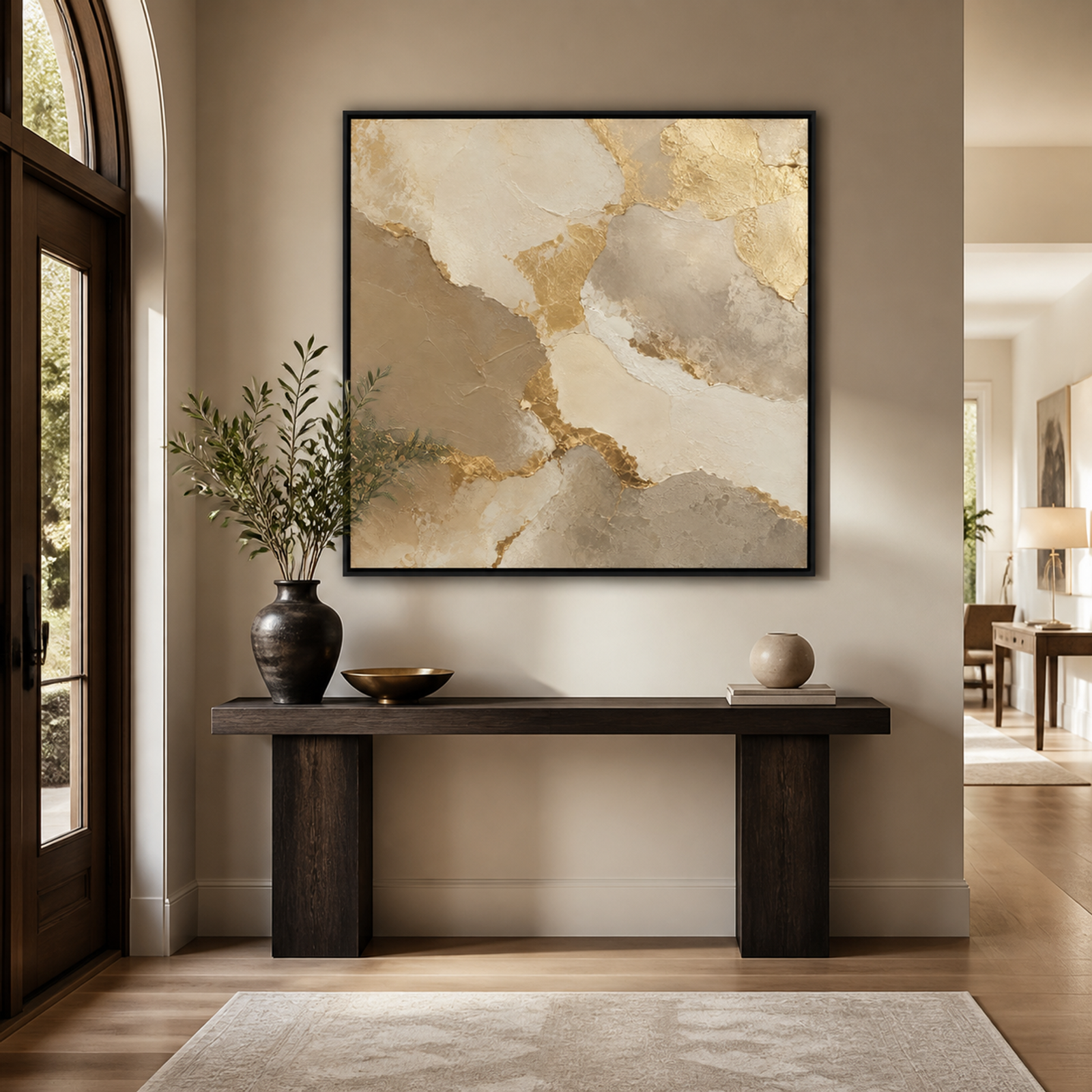 Gilded Neutral Abstraction