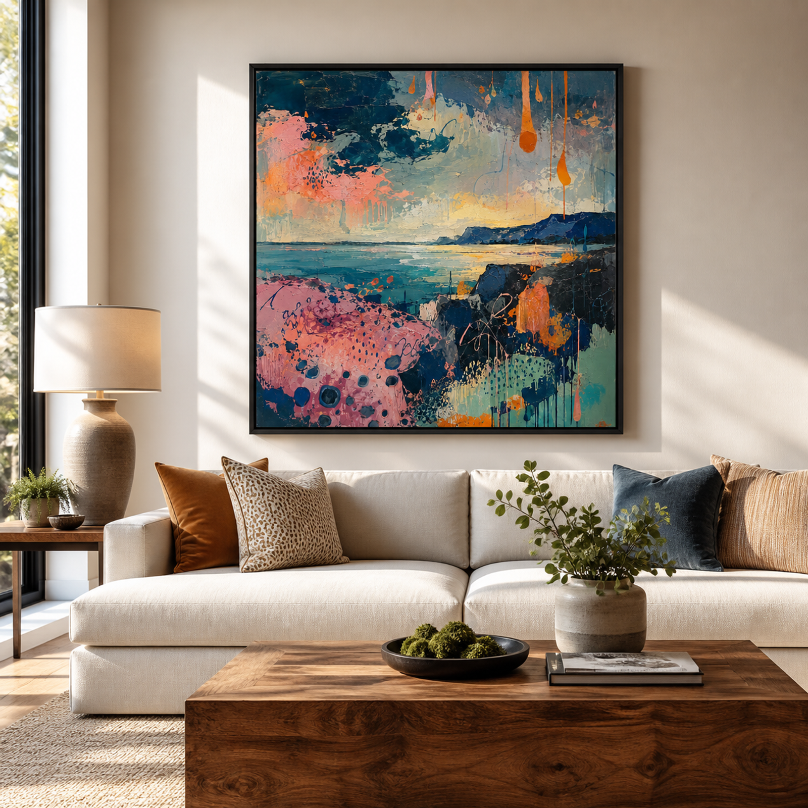 Vibrant Coastal Horizon