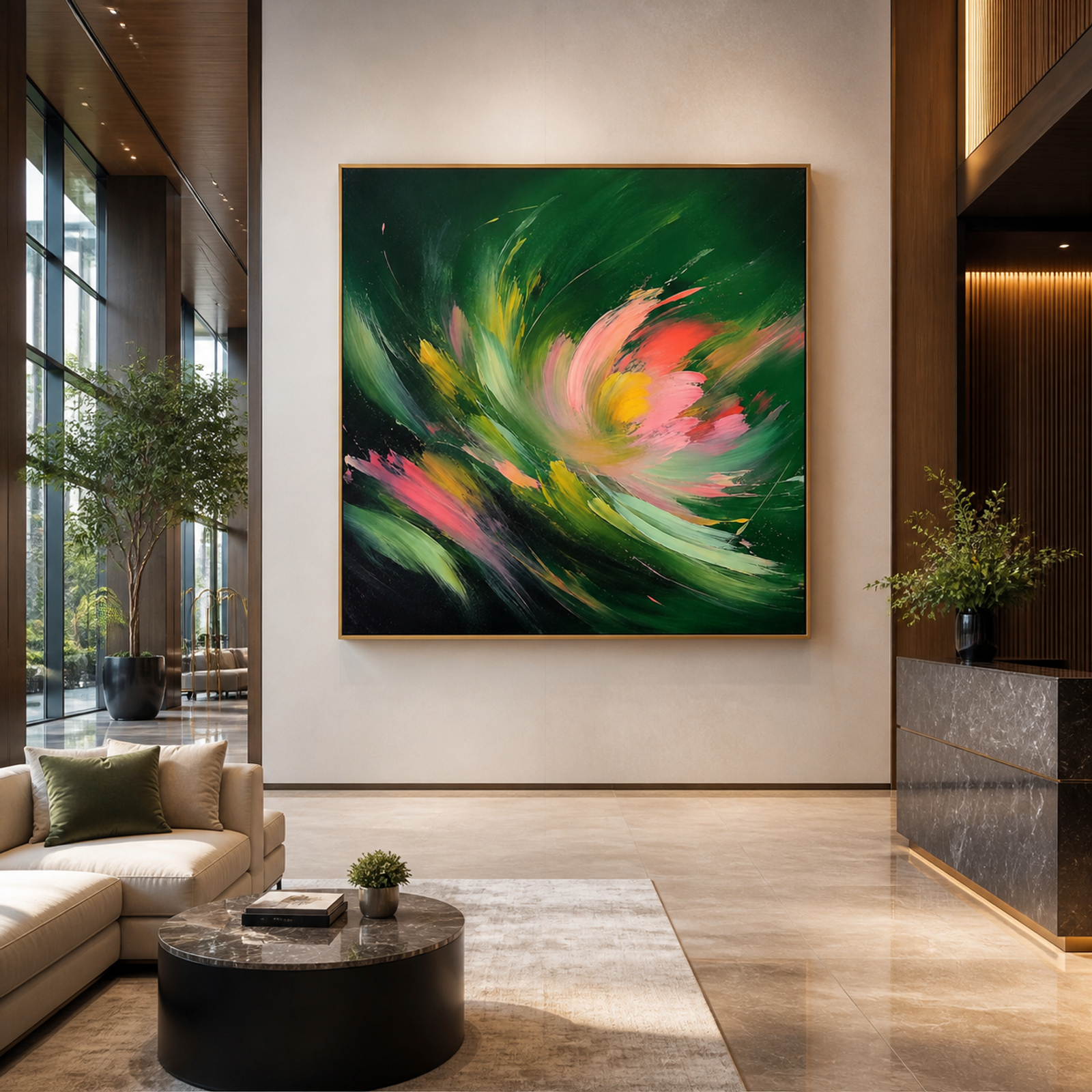 Emerald Floral Motion