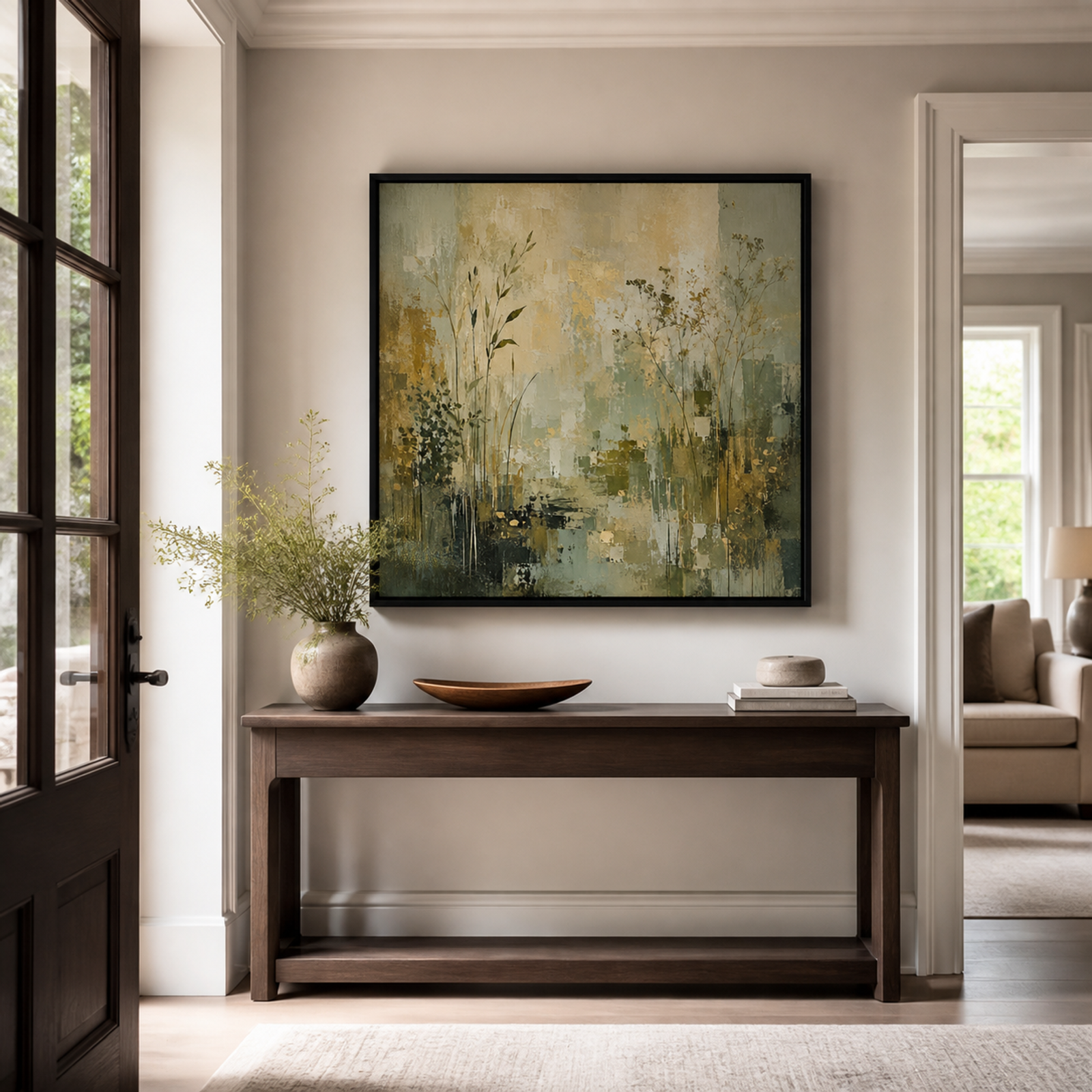 Gilded Botanical Calm