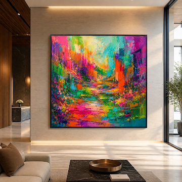 Vibrant Garden Passage