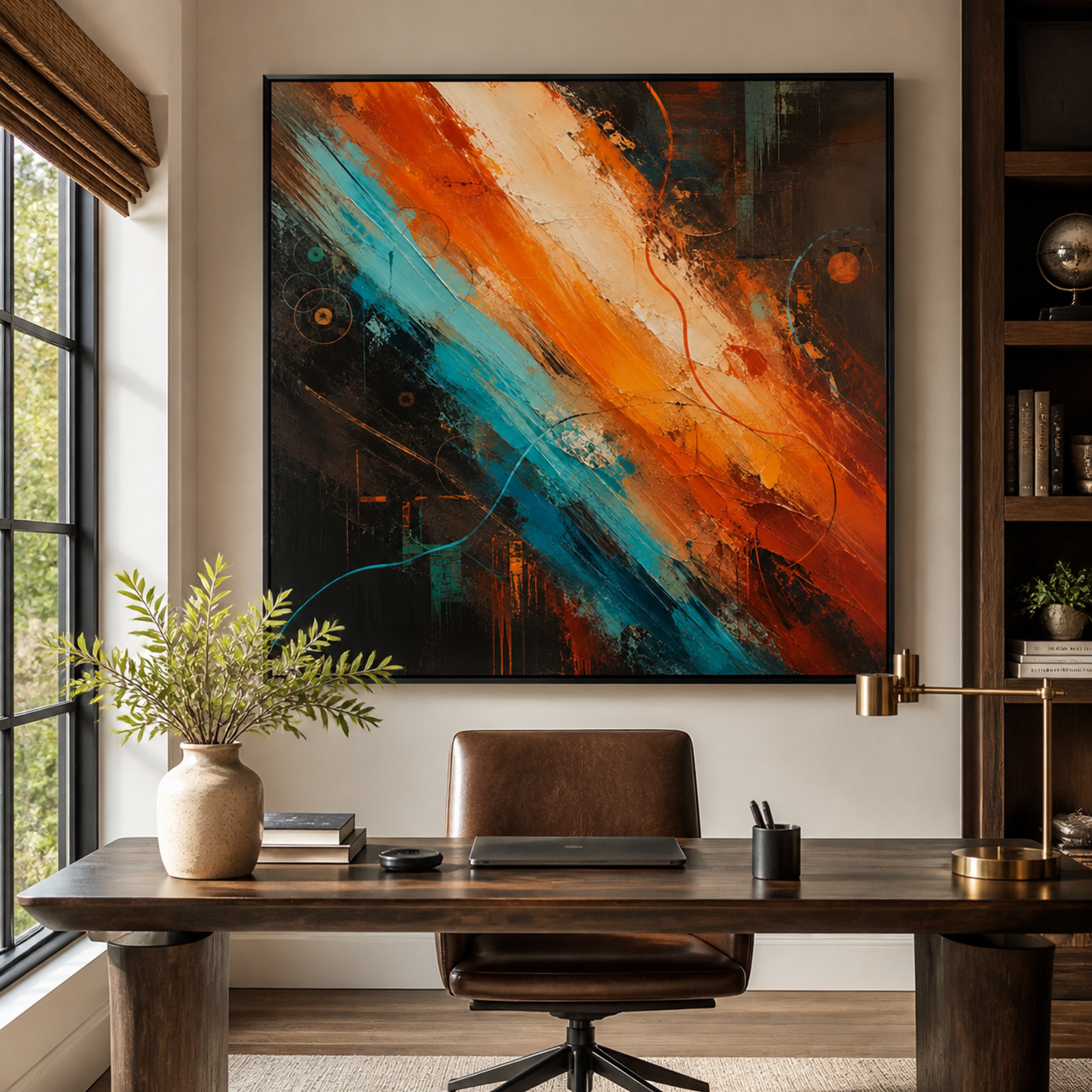 Bold Abstract Momentum
