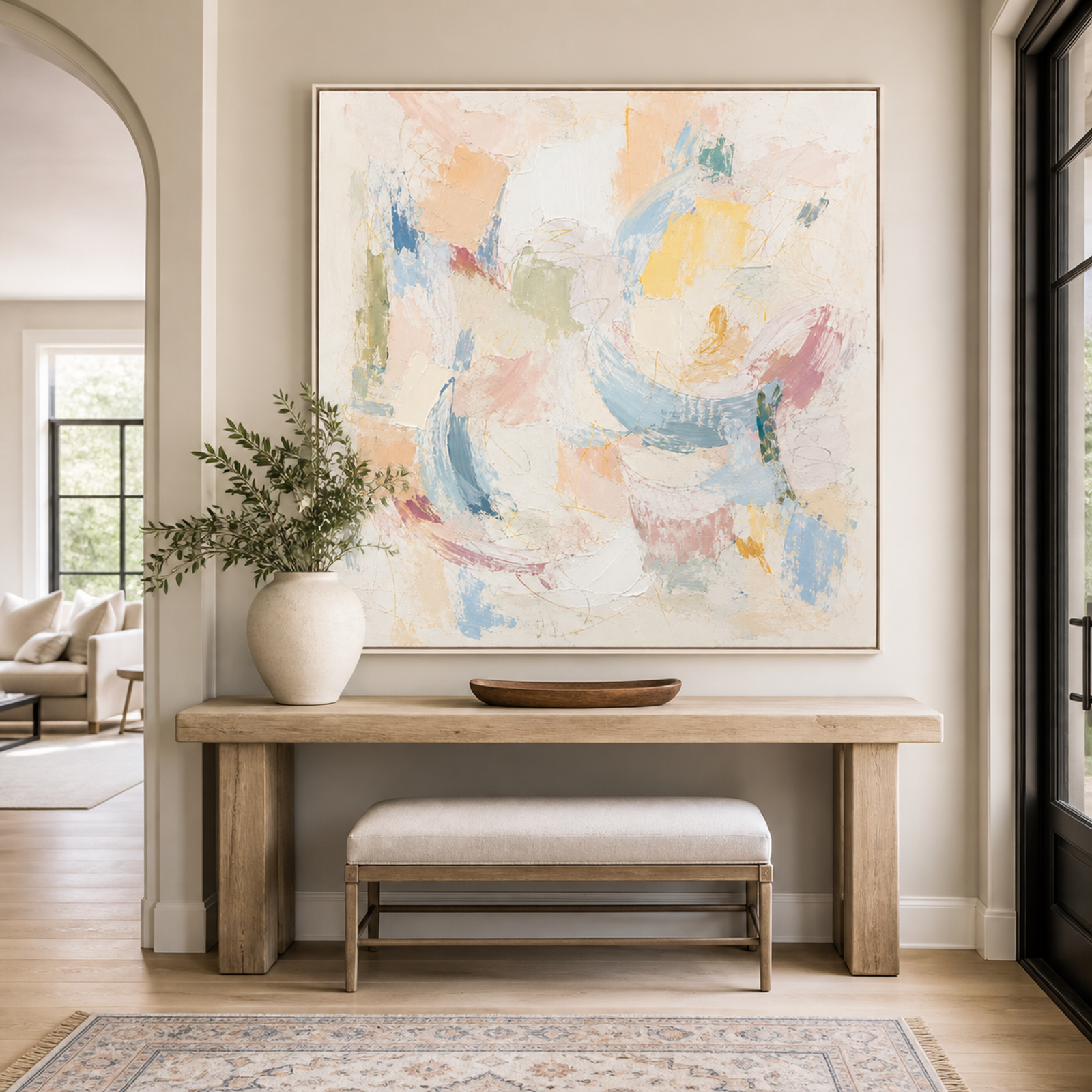 Pastel Abstract Harmony
