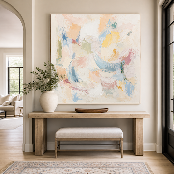 Pastel Abstract Harmony