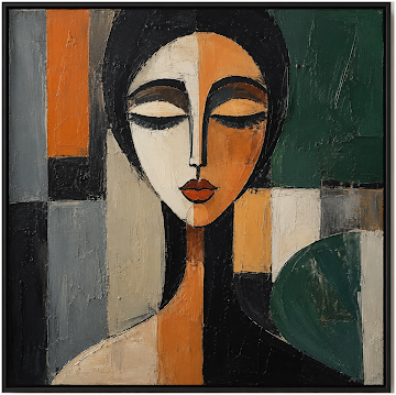 Modern Cubist Muse