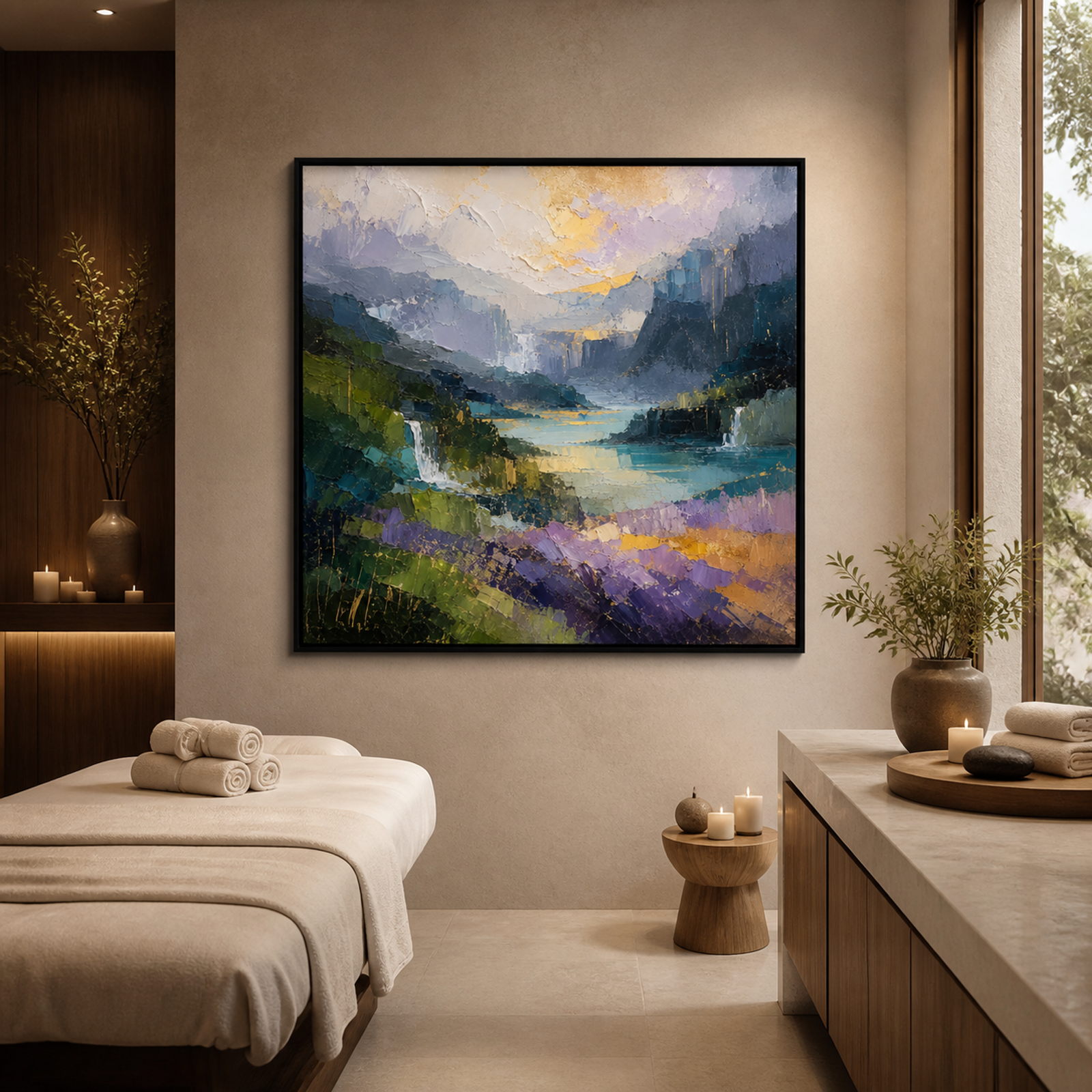 Serene Mountain Lake