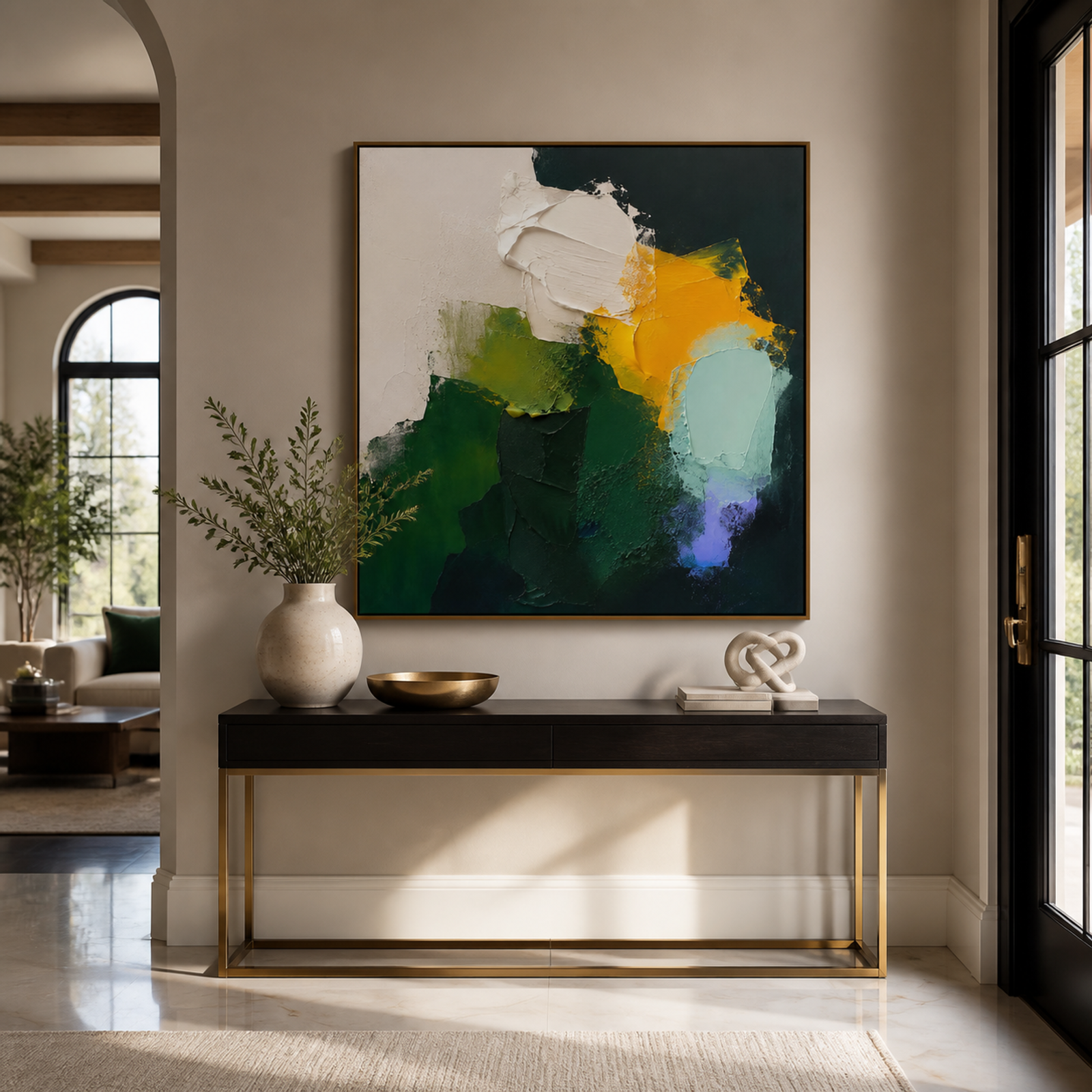 Verdant Abstract Layers