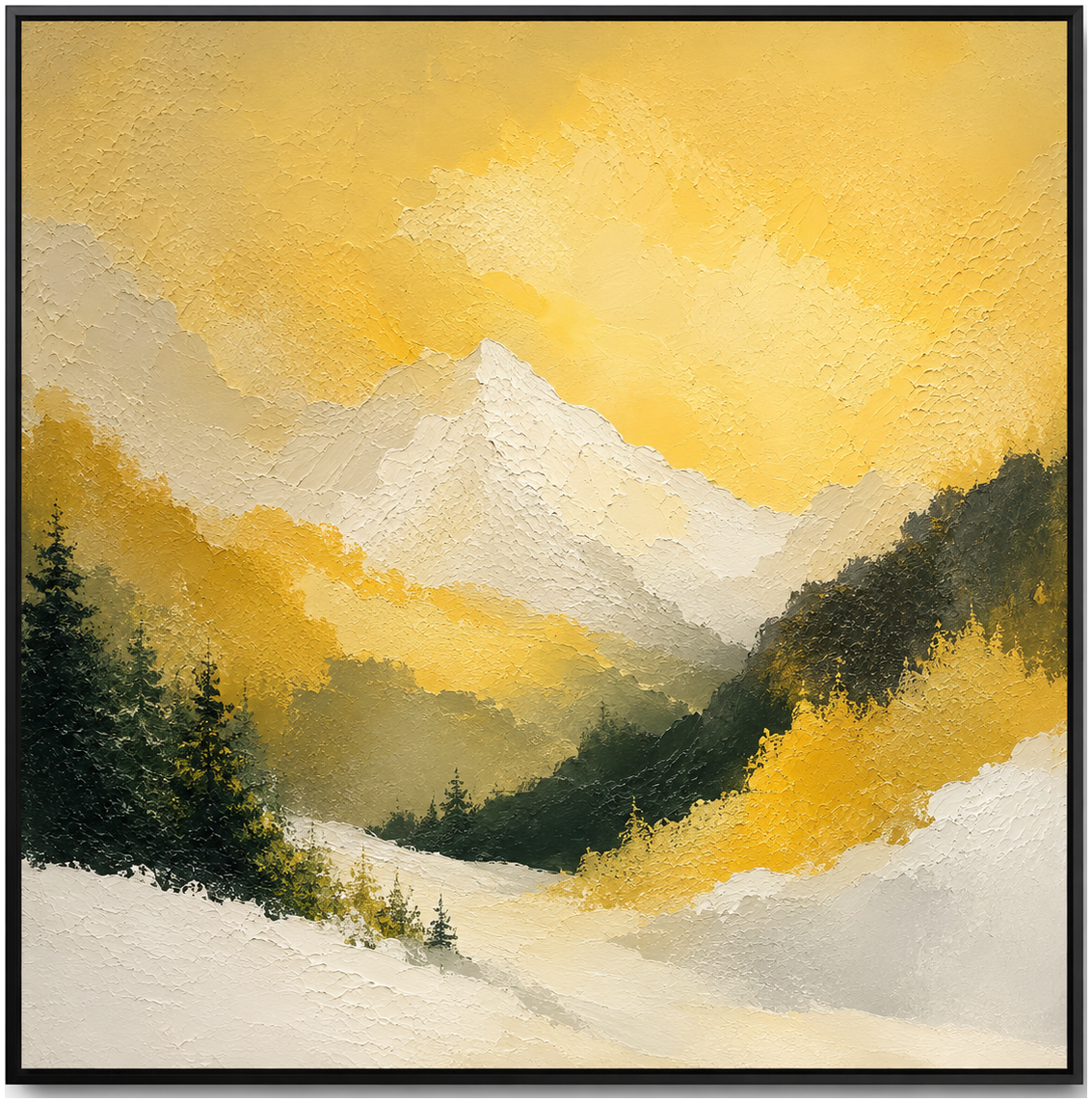 Golden Alpine Serenity