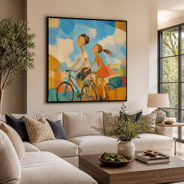 Joyful Bicycle Daydream