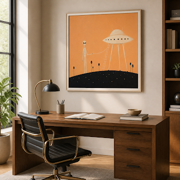 Whimsical UFO Encounter