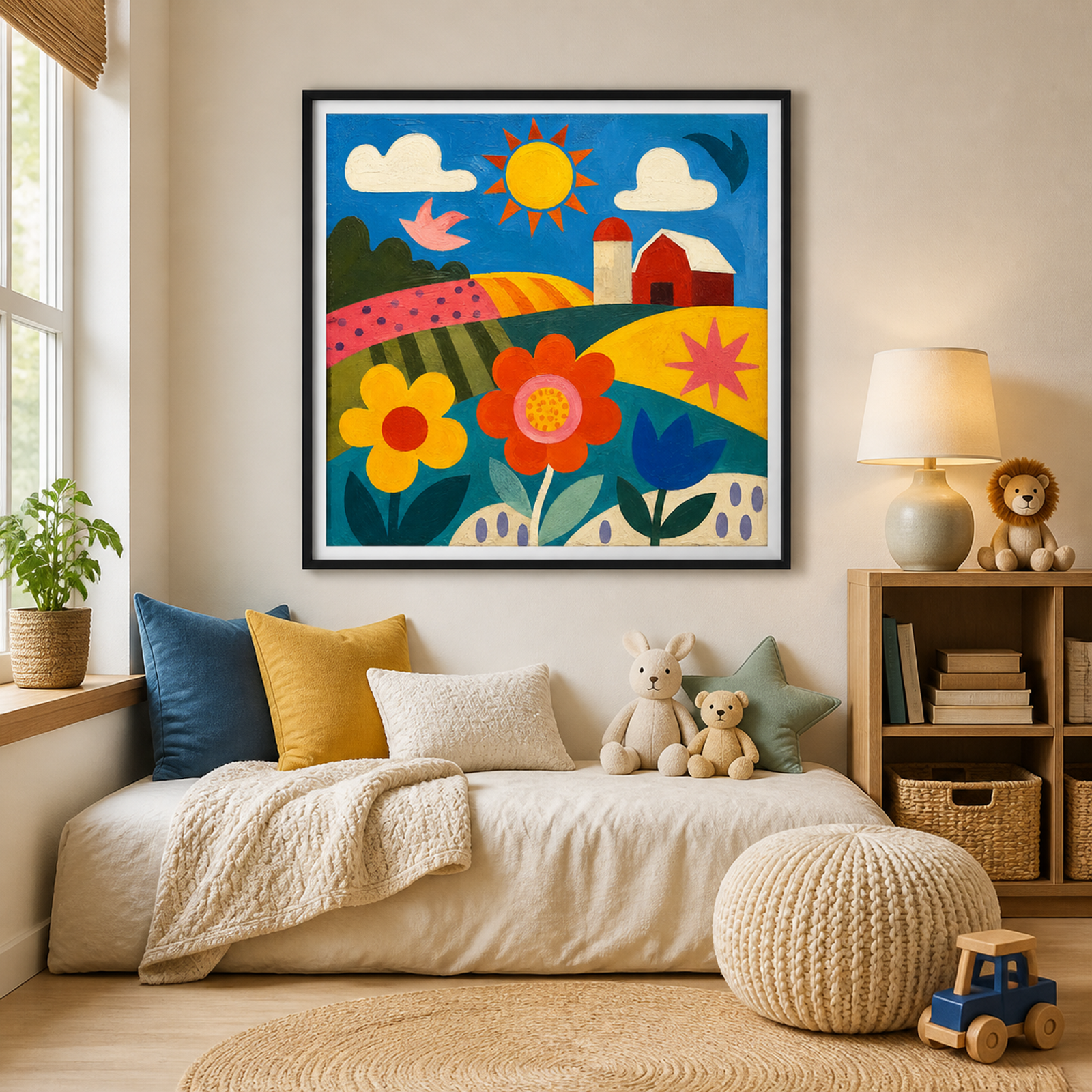 Sunny Folk Farm Garden